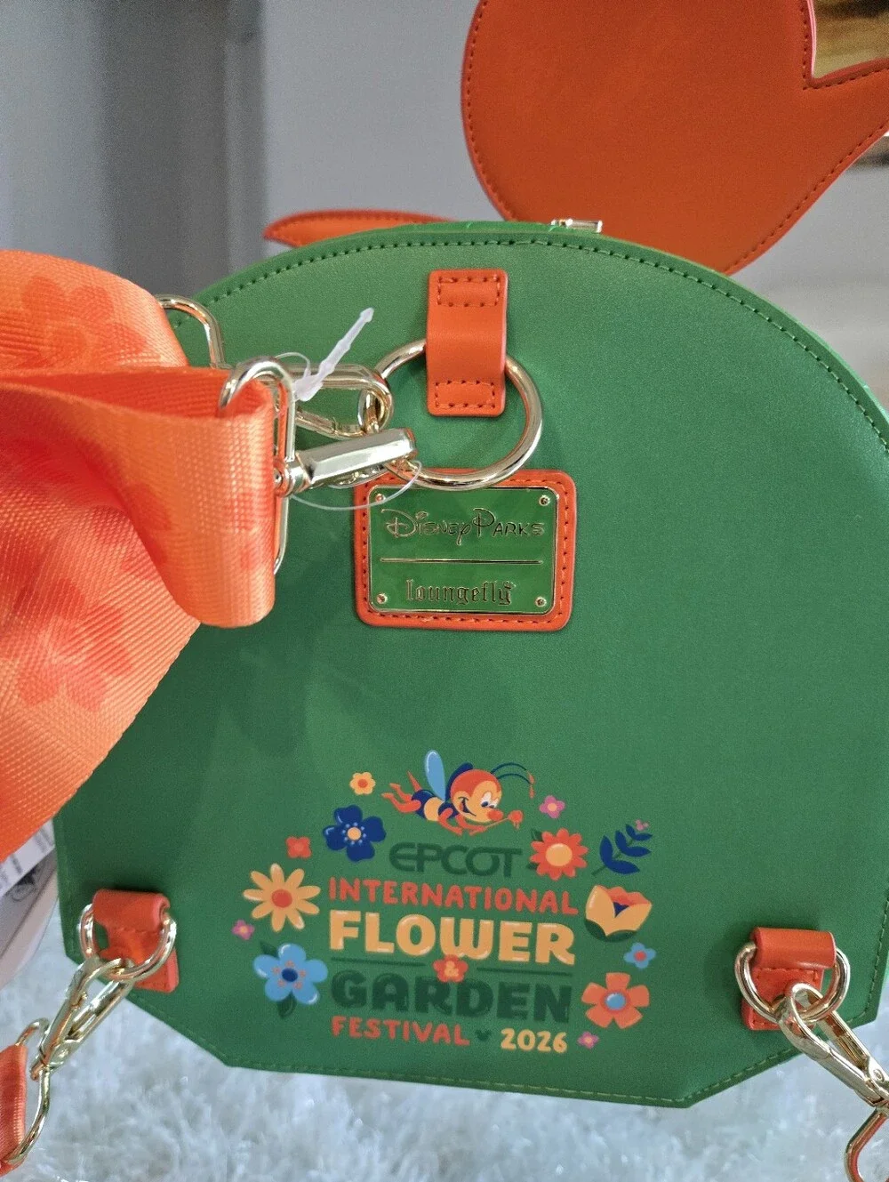 Disney Parks EPCOT Flower & Garden Festival 2026 Convertible Backpack NWT